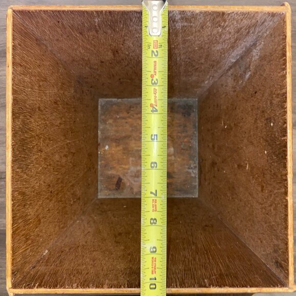 Mid-Century Modern Danish Teak Wastebasket - Picture 13 of 13